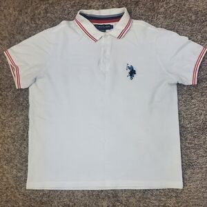 White U.S. POLO ASSN Polo-Shirt